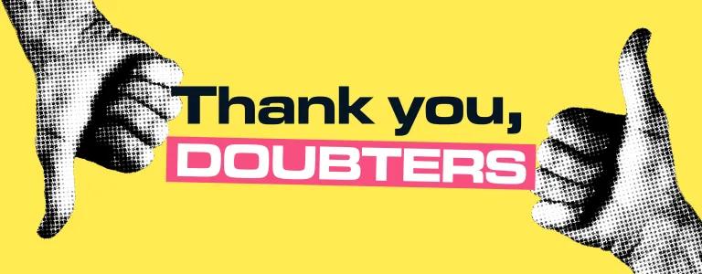 THANK YOU DOUBTERS_BLOG HEADER